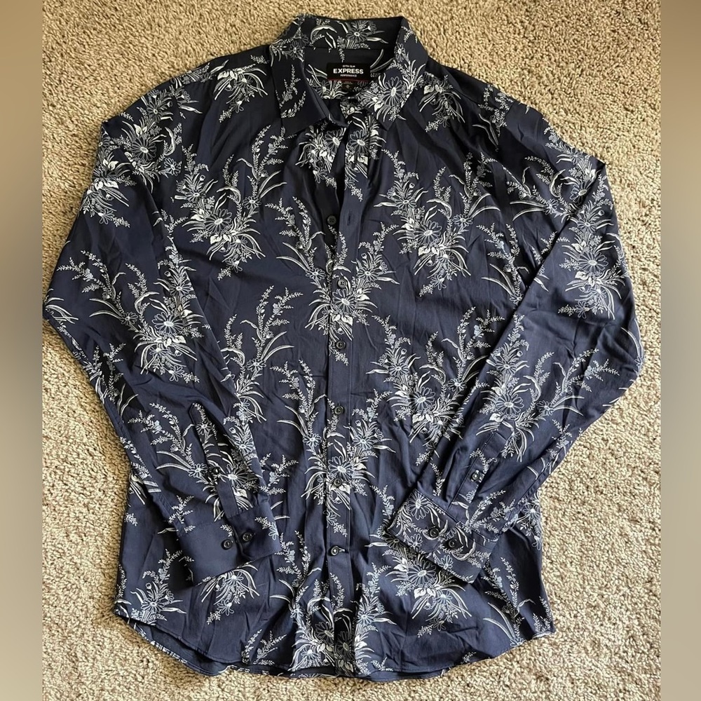 Express men’s long sleeve dress shirt